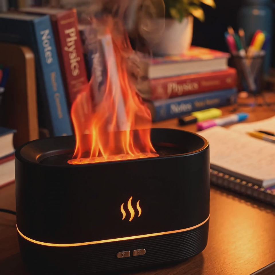 Flame Aroma Diffuser Humidifier