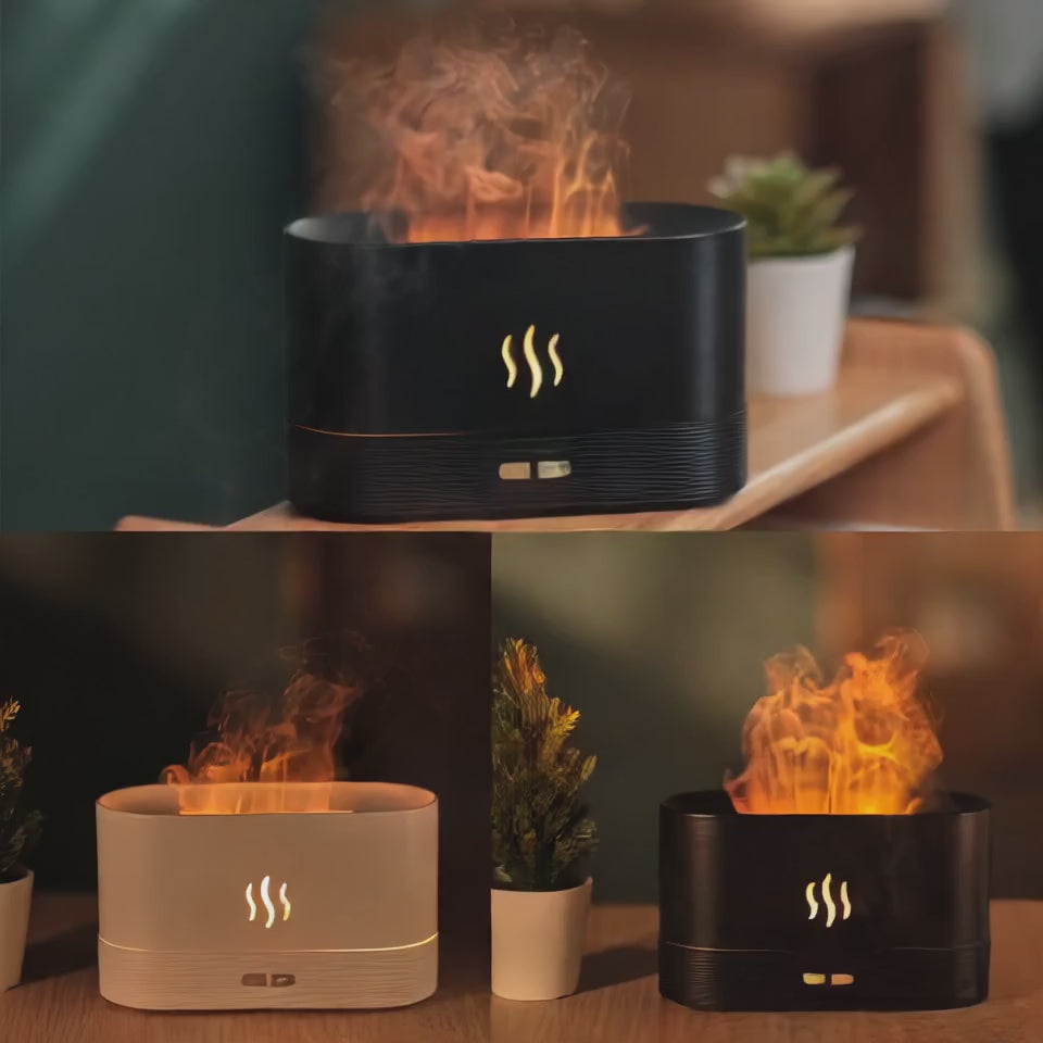 Flame Aroma Diffuser Humidifier